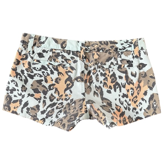 Hurley Leopard Print Shorts Youths Girls size 7 - Picture 10 of 16